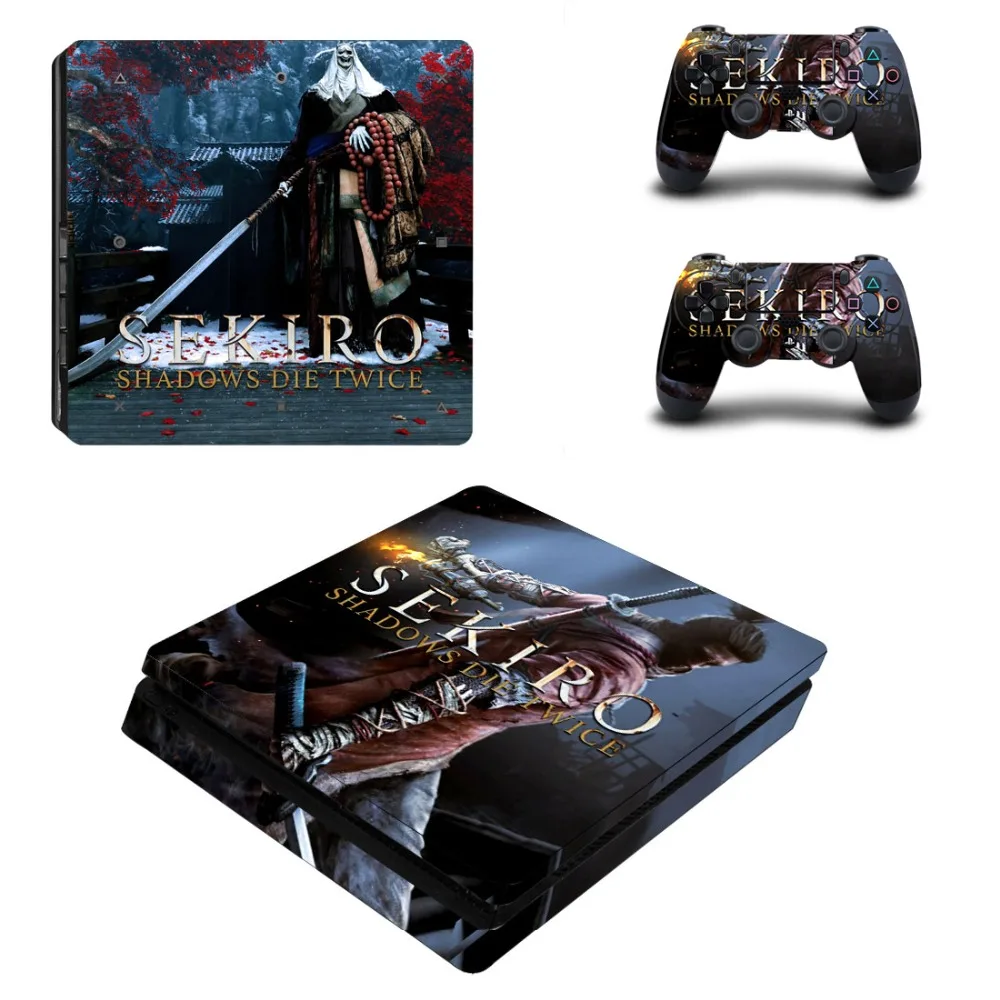 Sekiro Shadows Die Twice полное покрытие лицевые панели PS4 тонкая кожа Виниловая наклейка, стикер для sony Playstation 4 консоль и контроллер