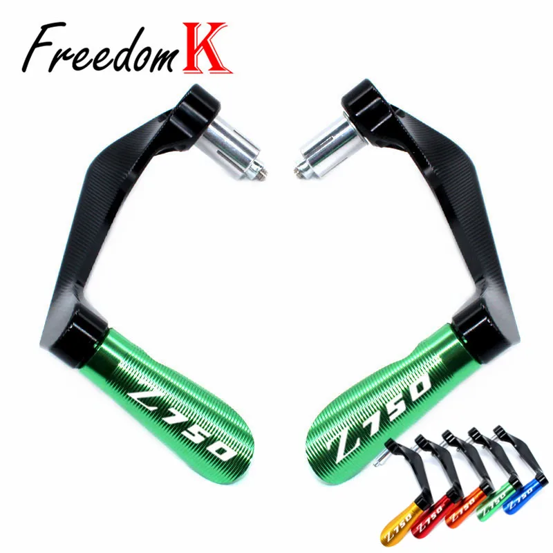 Для мотоцикла KAWASAKI Z750 Z 750 Z750S Z750R 7/8 &quot22 мм Универсальные рукоятки на руль защита