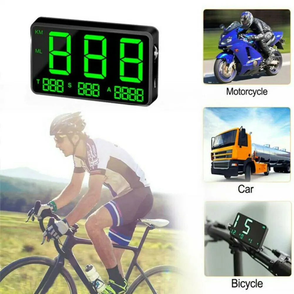  Motorräder GPS Tacho Alarm Großen Bildschirm Auto Digitale Lkw Universal Display Elektronik Überdre