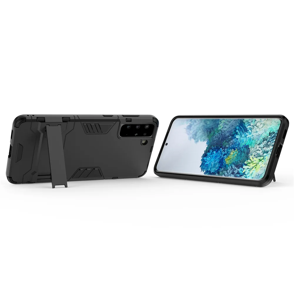 Чехол для Samsung Galaxy S21 Plus чехол S20 Ultra FE резиновый армированный жесткий телефона из