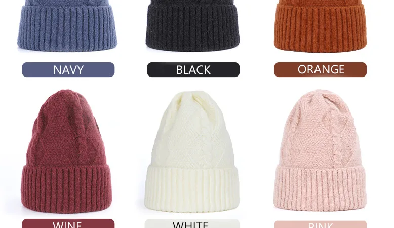 粗羊毛棱形格子花样帽子速卖通详情页_04