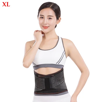 

Gym Waist Support Women Men Weightlifting Adjustable Brace Safety Wear Resistant Adult Sports Lumbar Breathable Mesh Back Pain