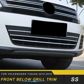 

Car Grill Trim Cover Middle Net Trim Sitcker for Volkswagen Tiguan 2010-2016