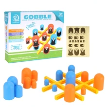 Jeu d'échecs à mailles empilées, jeu de liaison famille Parent enfant, jeu d'éveil, éducation intelligente, jouet Montessori