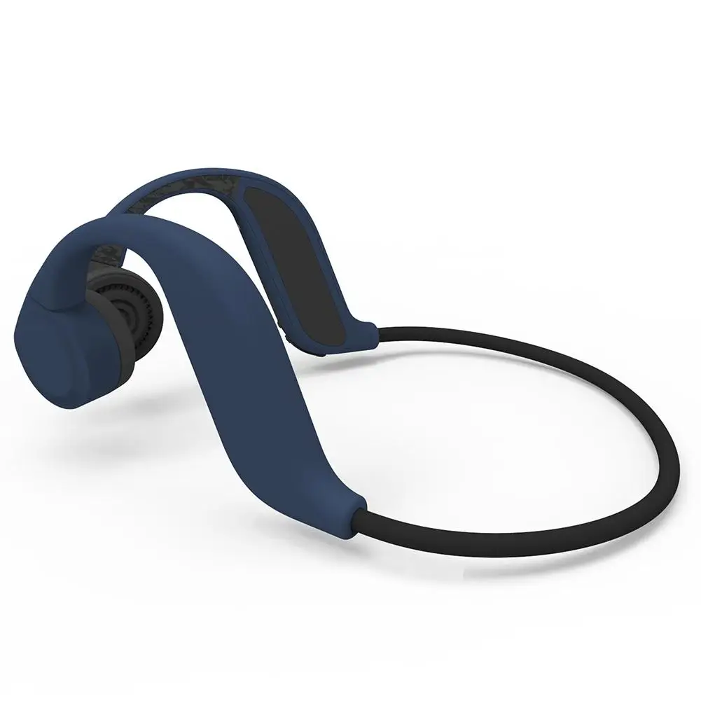 X9 костная проводящая гарнитура Bluetooth Водонепроницаемая гарнитура со встроенной памятью 8 Гб Шумоподавление для спорта верховой езды на открытом воздухе