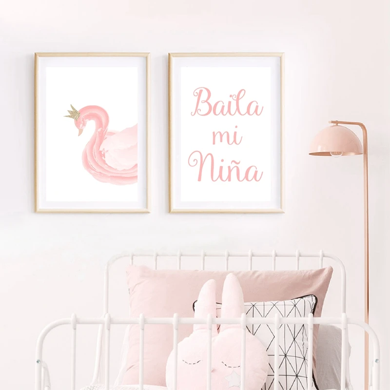 Ballet Spanish Quotes Baby Girls Room Decor