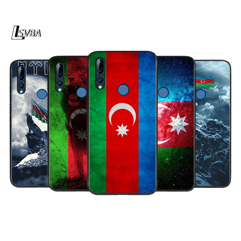 Azerbaijan Flag For Honor 30i 30S 30 V30 V20 20E 20S 10X 10i 10 9N V9 8S 8C 7C Play 3E Lite Pro Silicone Phone Case | Мобильные