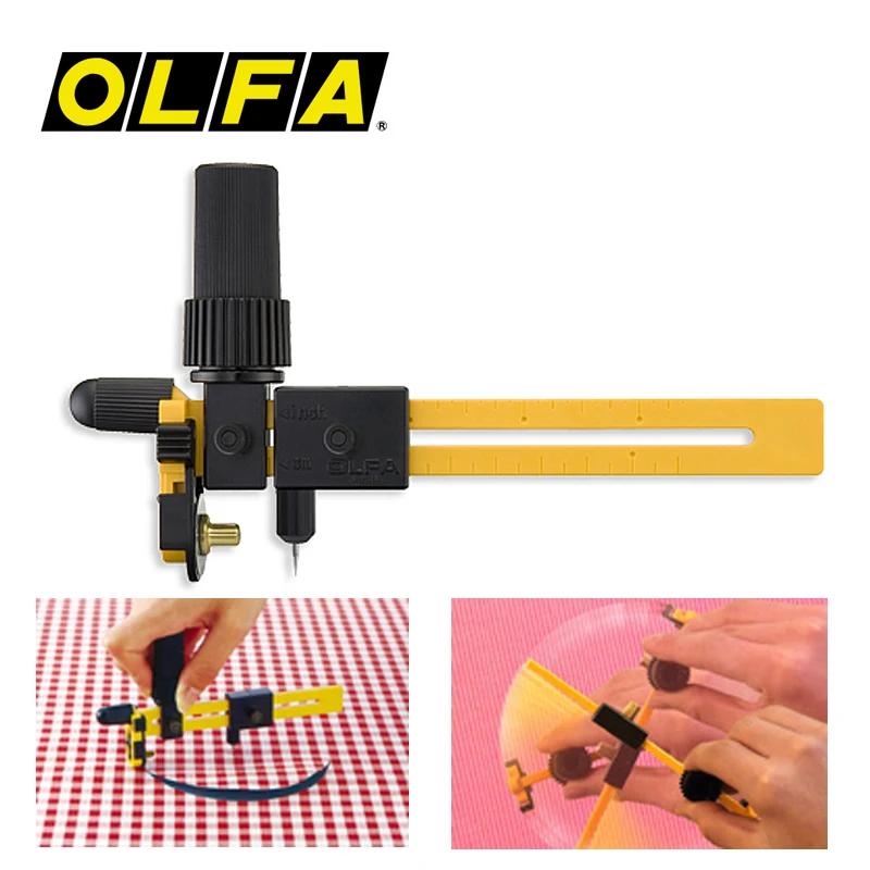 

Japanese OLFA CMP-3 Cutting Round Knife , Cutting Cloth , Paper Film Manual Model,diameter4-22cm