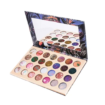 

28 Colors Professional Makeup Eyeshadow Pallete Sets Women Beauty Cosmetics Kits Glitter Eye Shadow Make Up Palette Box