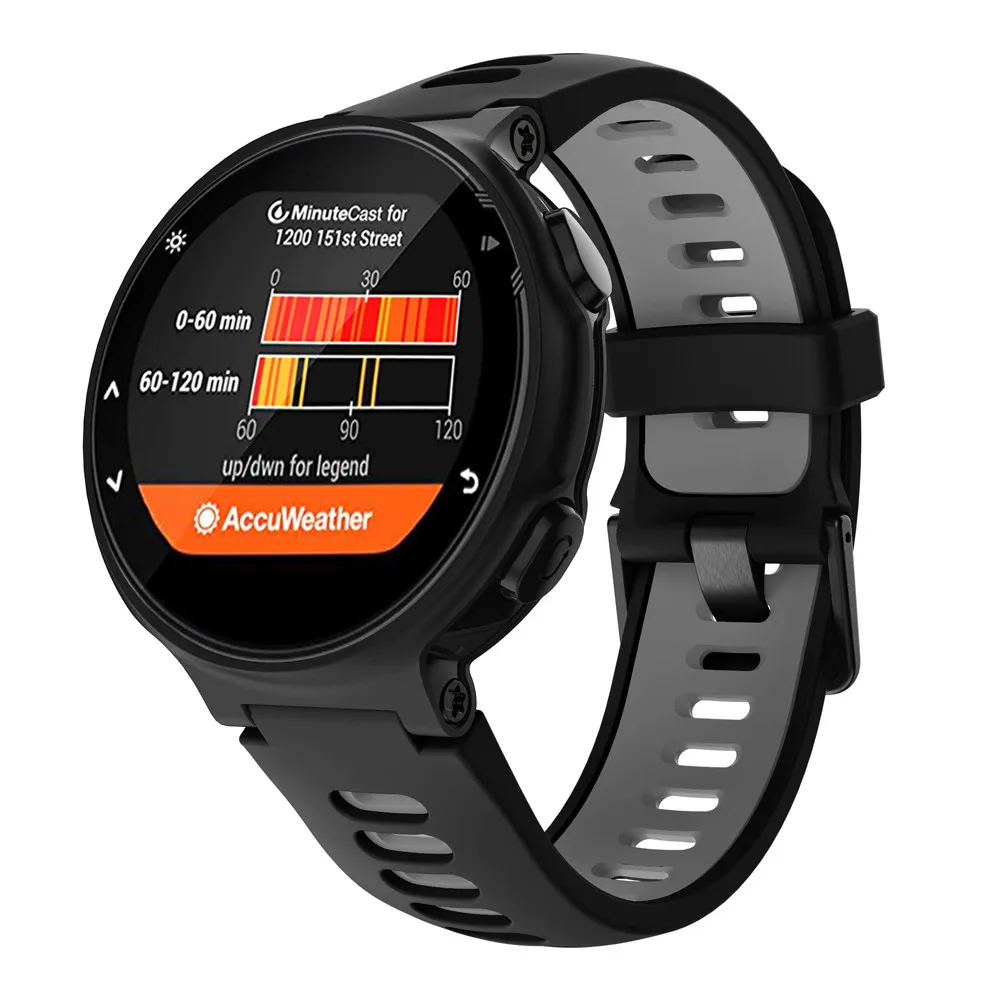 Силиконовый спортивный ремешок для наручных часов для Garmin Forerunner 735XT ремешок для часов заменить Garmin Forerunner 230/235/620/630/735XT группа
