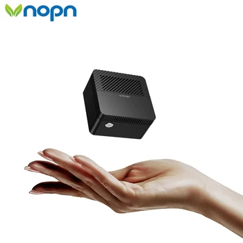 

World's Smallest 4K Mini PC Intel Celeron J4115 Quad Core 6GB RAM 128GB ROM Windows 10 Desktop Computer HDMI USB-C