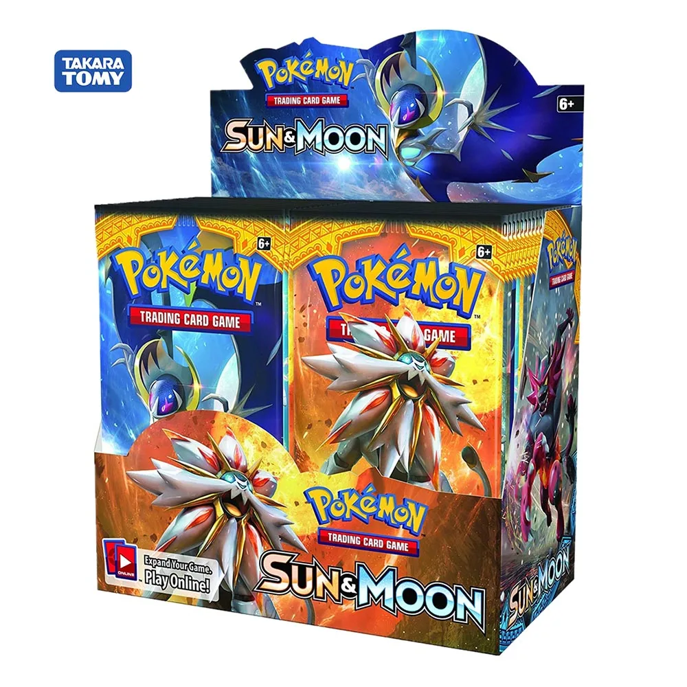 

324pcs Pokemon card TCG: Sun & Moon Trading Card Game A Box of 36 Bags Collection