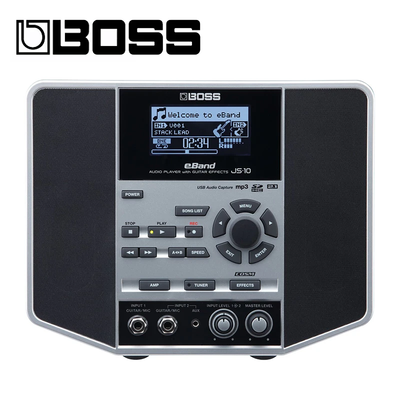BOSS eBand JS-10 аудио плеер с гитарными эффектами в коробке