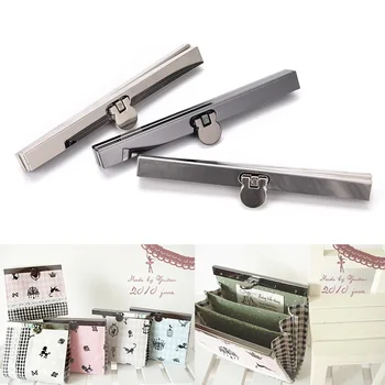 

1PC High Quality Making DIY bags accessory Antique Bronze Gun Black Silver tone Metal Purse Frame for wallet 11.5cm