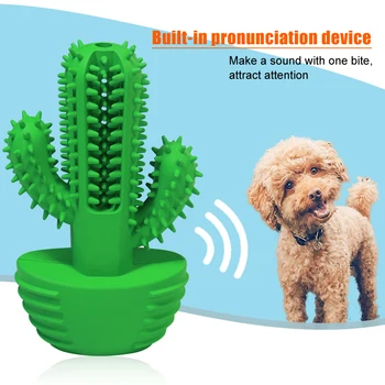 

NEW Rubber Teeth Chew Stick Durable Indestructible Teeth Cleaning Sounding Toys for Dogs