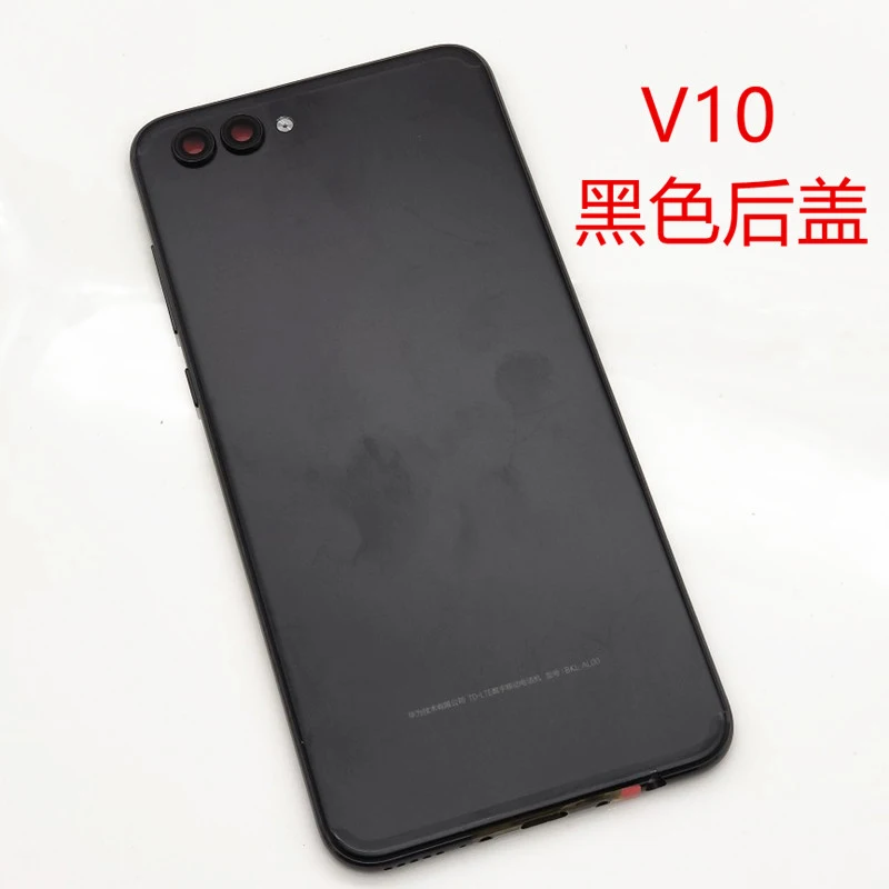 Розовый Для Huawei Honor V10 корпус батарейного отсека задняя крышка чехол Замена для Huawei Honor V10 - Цвет: Розовый