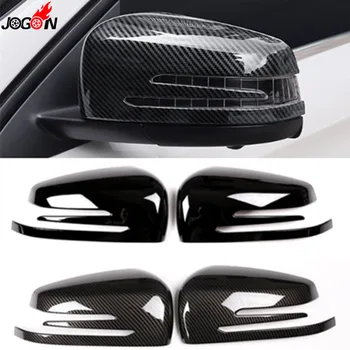 

Car Side Rearview Mirror Cover Trim For Mercedes Benz A B C E S CLA GLA CLS Class W176 W246 W204 W212 C117 X156 W221
