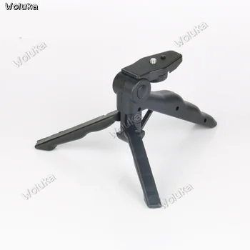 

50PCS/lot Mini Tripod Rotation Desktop & Handle Stabilizer For Mobile Phone Camera With Phone Holder and Tripod CD50 T03 RR1