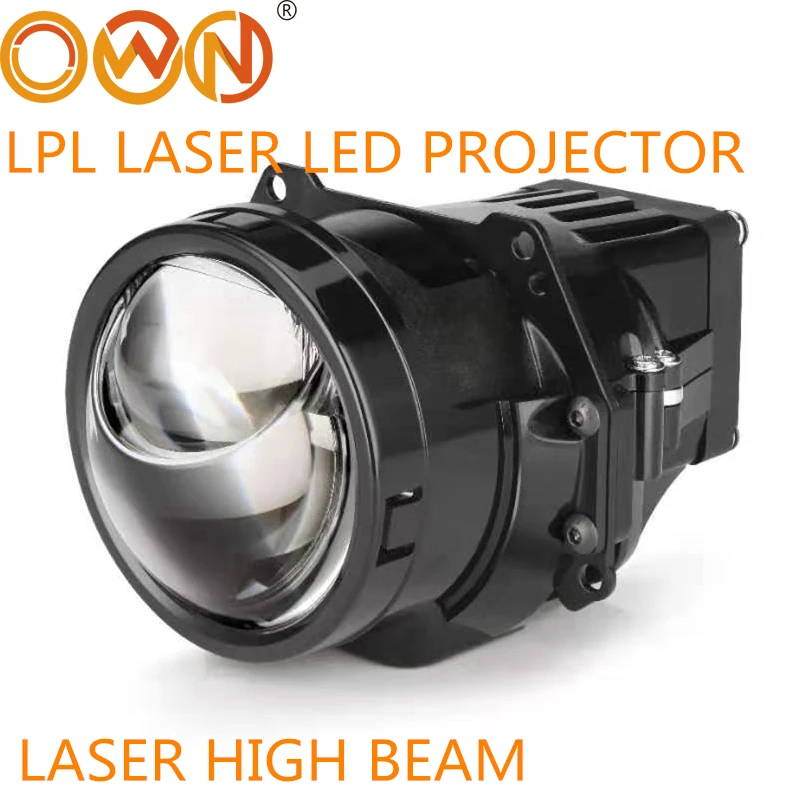 

DLAND OWN LPL BI LED LASER PROJECTOR LENS 3" , WITH EXCELLENT LOW BEAM AND LED LASER ASSISTING HIGH BEAM