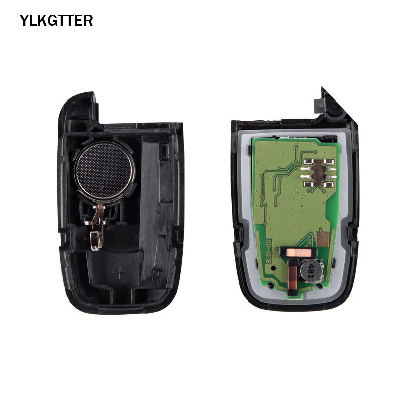 YLKGTTER 4 buttons Car Remote Smart Key Suit for KIA K2 K5 Rio Optima Sorento Mohave/ HYUNDAI I30 I45 Ix35 Genesis Equus 433MHz