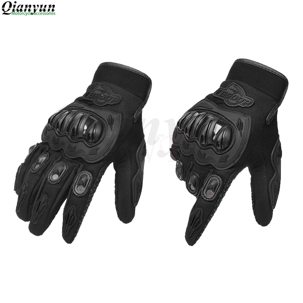 gloves Мотоциклетная куртка, штаны, перчатки, сапоги, маска для верховой езды, плащ, защитный костюм с 9 защитными шестернями и водонепроницаемой подкладкой, унисекс - Цвет: gloves