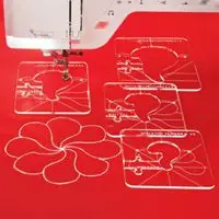 Spin-e-fex curly Q's set 2 для домашней швейной машины с низким хвостовиком# SE-06#1 набор = 6 шт