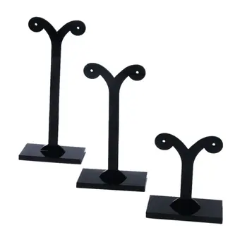 

3pcs/2pcs T Shaped Earrings Display Shelf Stand Holder Container Jewelry Organizer Rack Stud Earrings Holder Display Stand Rack