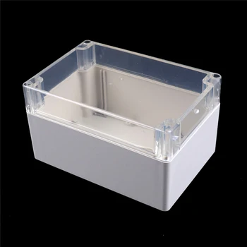 

1PCS 160x110x90mm Waterproof Enclosure Case Clear Cover Plastic DIY Electronic Project Instrument Box