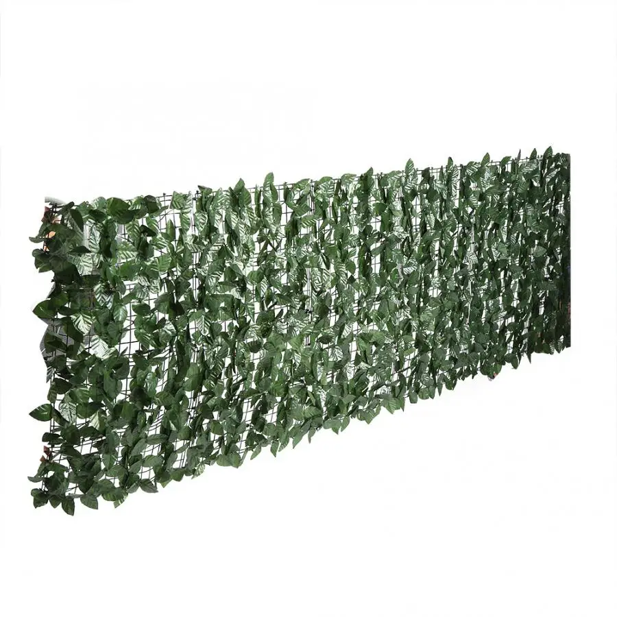 1x3 м пластиковые искусственные листья изгороди имитация зеленого листа газон сад стены искусства украшения Свадебные украшения дома