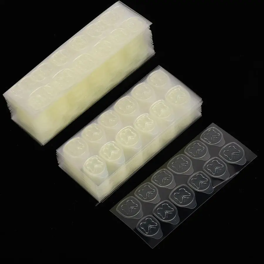 Press On Nails False Nail Adhesive Sticker Nail Art Transparent Double Sided Adhesive Tapes False Nail Accessories