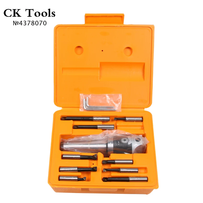 top quality MT4 M16 Arbor F1 -12 50mm boring head and 9pcs 12mm boring bars, head set F1 system