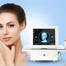 Новейший микроигольчатый массажер для лица для подтяжки лица, омоложения кожи, потери веса, удаления морщин фракционный радиочастотный