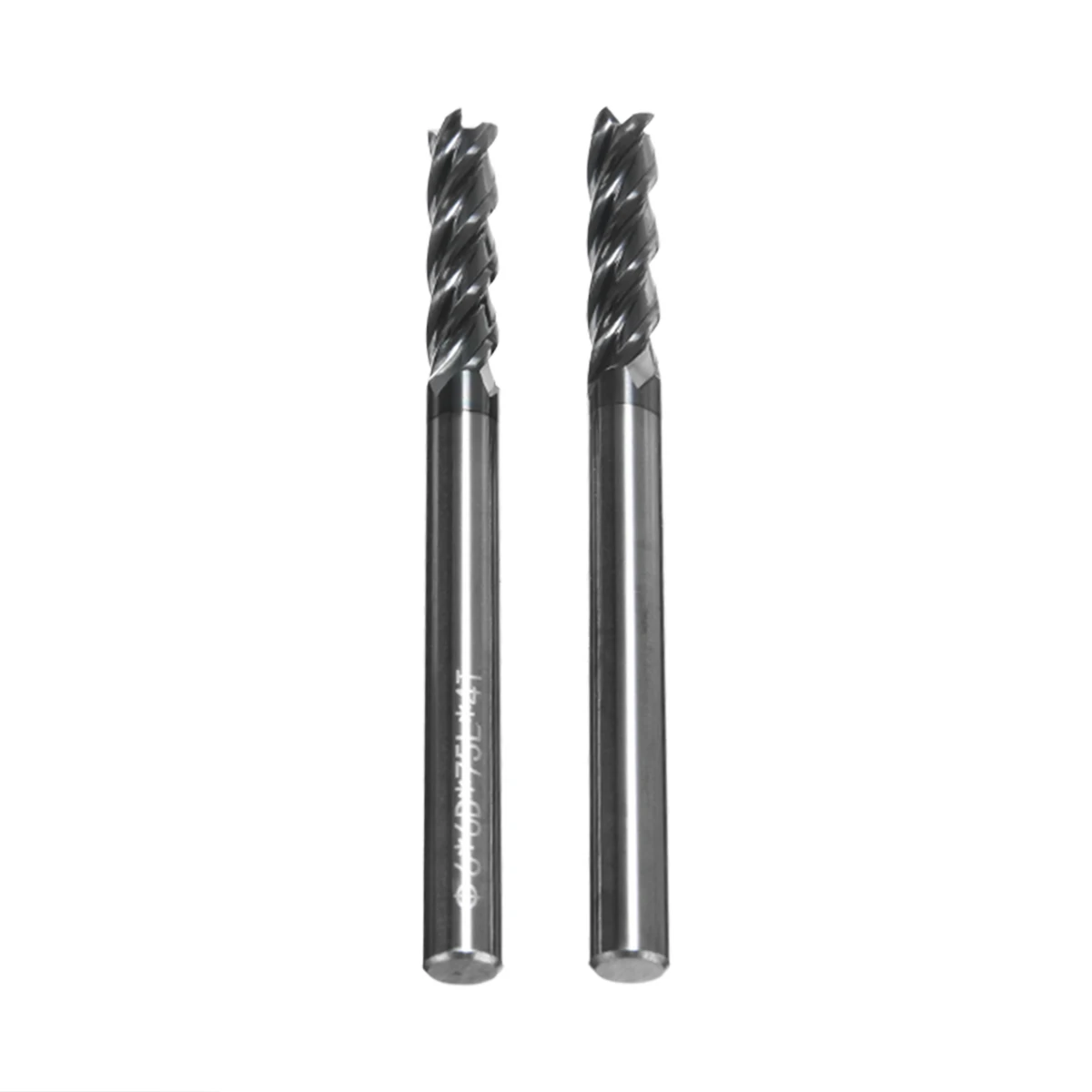 

2Pcs 4-Flute End Mill 6mm Solid Tungsten Carbide End Mill Shank TiAIN Coat CNC Router Bit For DIY Home Tools