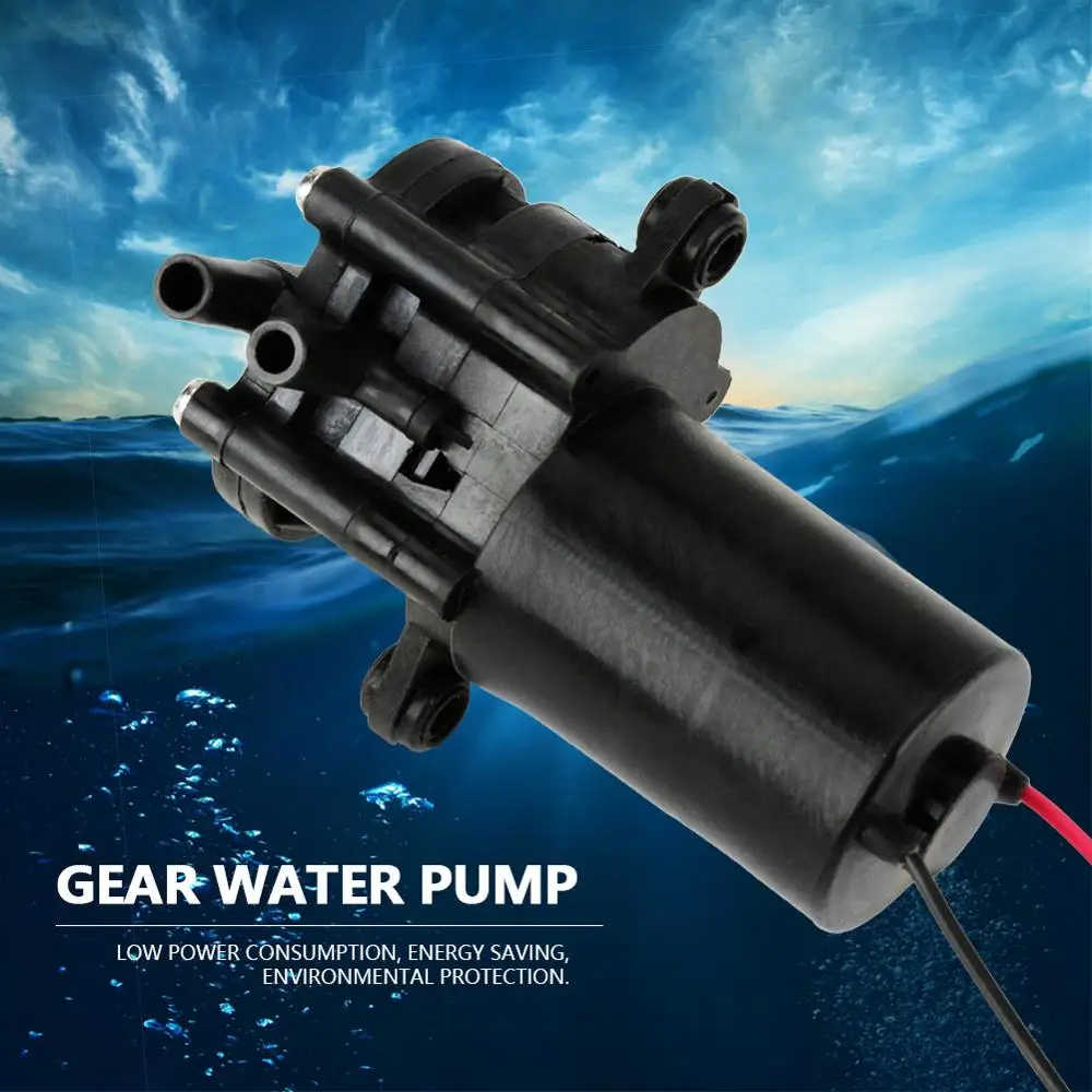 Self priming Gear Water Pump ZC A250 DC 24 Gear Water Pump Corrosion Resistant Plastic Water