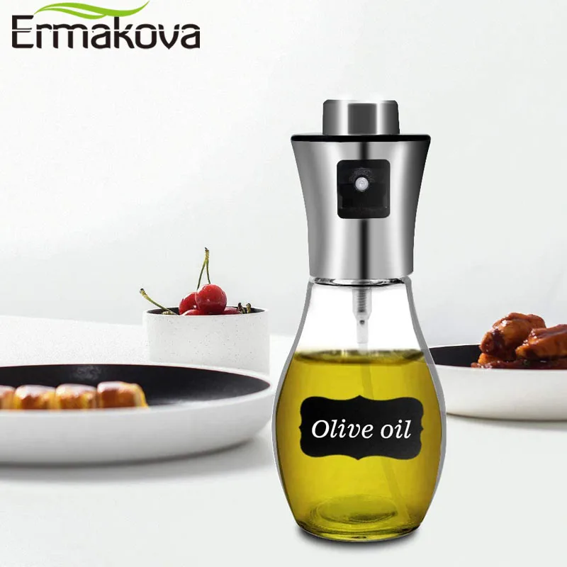 ERMAKOVA оливковое масло опрыскиватель многоразового масла и уксуса бутылки для