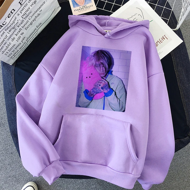 Толстовка с капюшоном для мужчин и женщин Lil Peep Hell Boy Cry Baby пуловер свитшот