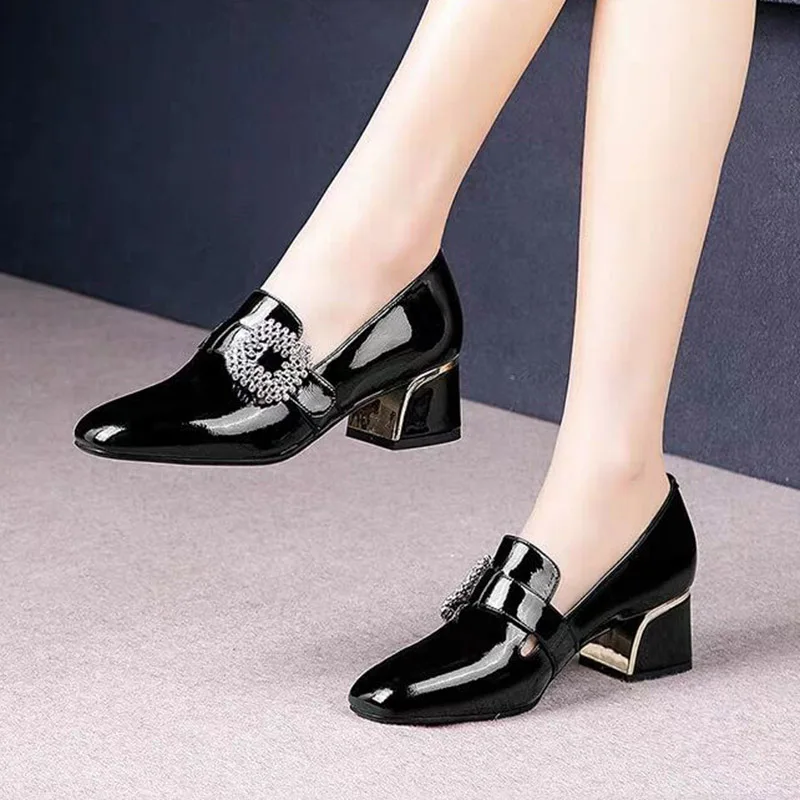 patent leather dress shoes womens