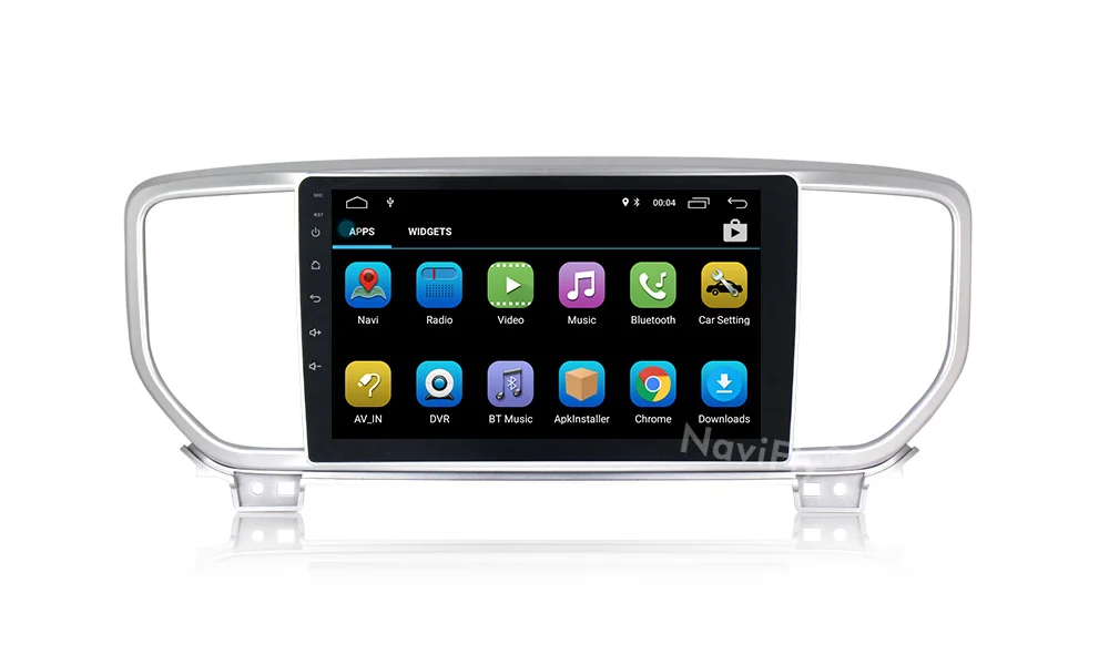 Best NaviFly Android 8.1 Car Stereo GPS Navigation for KIA Sportage 4.2 QL 2018 2019 Autoradio multimedia player head unit WIFI BT FM 14