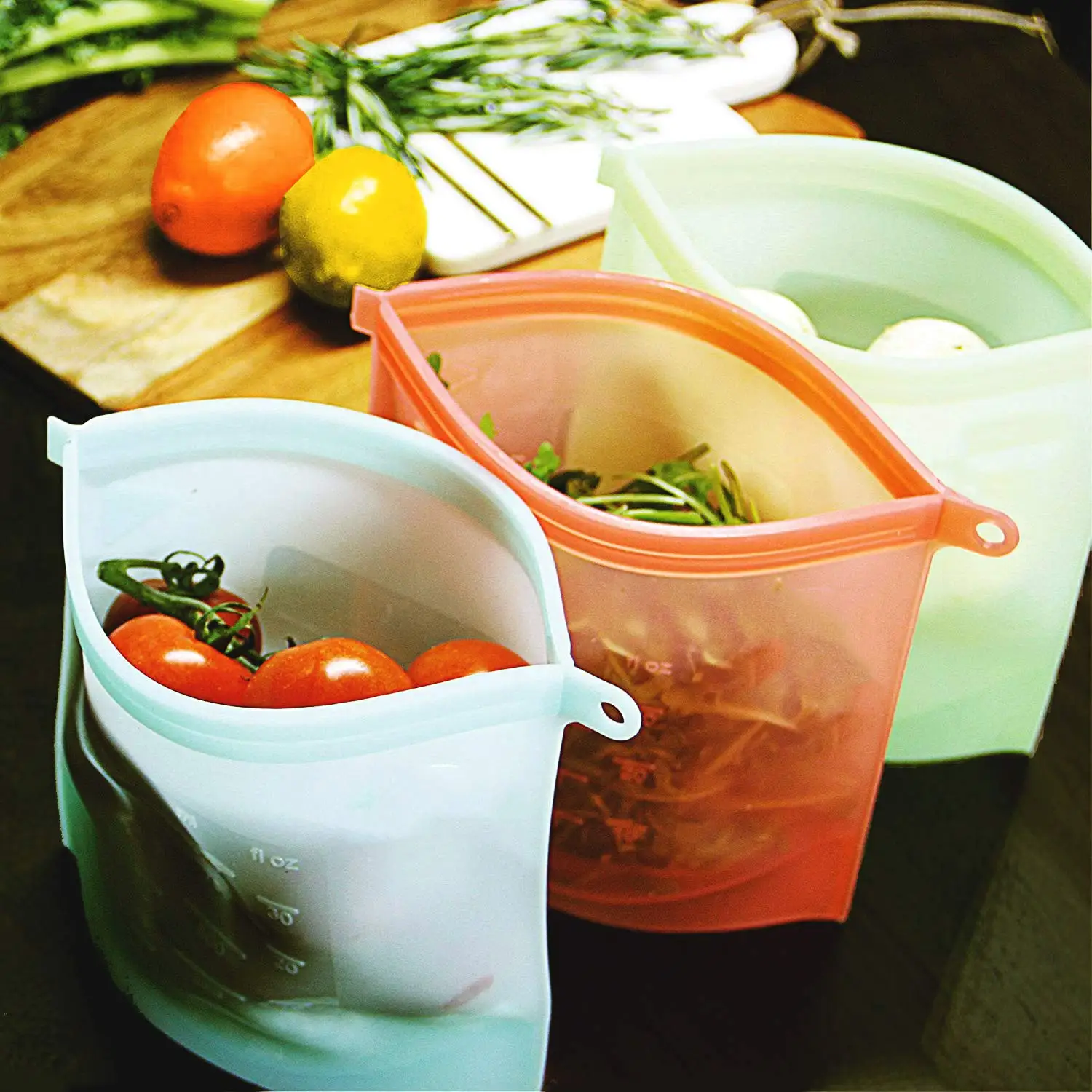 zip seal food bags