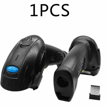 

2.4G Wireless Laser USB Barcode Scanner Scan Gun Label Reader POS Highly sensitive laser wireless code scanning gun