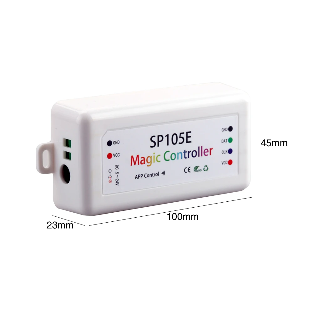 RGB контроллер Регулируемый смарт-мобильный телефон приложение Bluetooth портативный Wi-Fi дома изменить цвет для светодиодной ленты практичный беспроводной