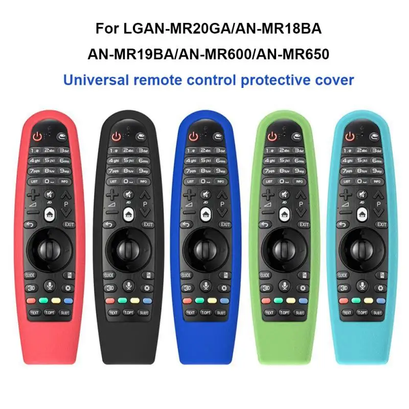 

For LG AN-MR600 AN-MR650 AN-MR18BA MR19BA MR20GA Magic TV Remote Control Cases Silicone Protective Case Shockproof Cases Cover