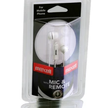 Изготовленная на заказ прозрачная пластиковая упаковочная коробка с изображением раковины для наушников, бумажная блистерная упаковка- PX3170