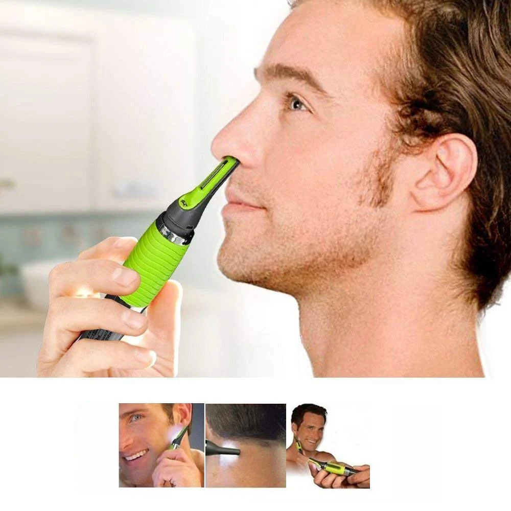 

1 Pcs Nose Trimmer Personal Health Care Electronic Ear Nose Neck Eyebrow Trimmer Implement Hair Removal Shaver Clipper for Man