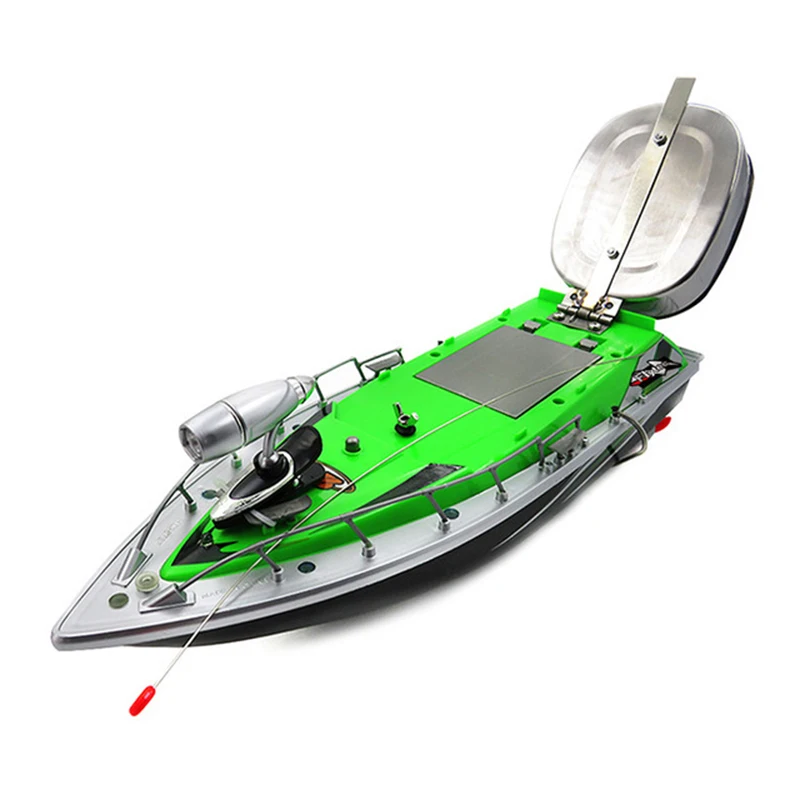 

Super sell-Ul Plug Boat Intelligent Wireless Electric Rc Fishing Bait Boat Remote Control Fish Finder Ship Searchlight Rc
