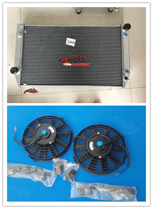 

Aluminum Radiator 62mm + Fan Cooling For Jaguar XJS 6 CYL 3.6L 1982-1991/4.0L 1992-1996 95 94 AT AUTO MT Manual