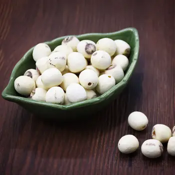 

2020 Hunan Xiangtan Bailianzi White Lotus Seed New Goods Dry Skin Lotus Seeds for Boosting Body Resistance Anti Aging