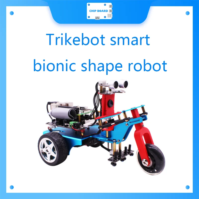 Robot A Forma Di Bionic Intelligente Trikebot Con Fotocamera Wifi Per Raspberry Pi 4B/3B +