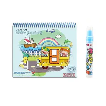 

Early Education Water Paintings Graffiti Water Painting Coloring For Infant Children Baby Magic Water Painting Book
