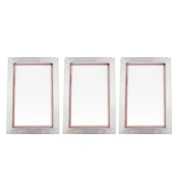 

3x Screen Printing Frame Alum Mesh for Printed Circuit Boards 120T 20x30